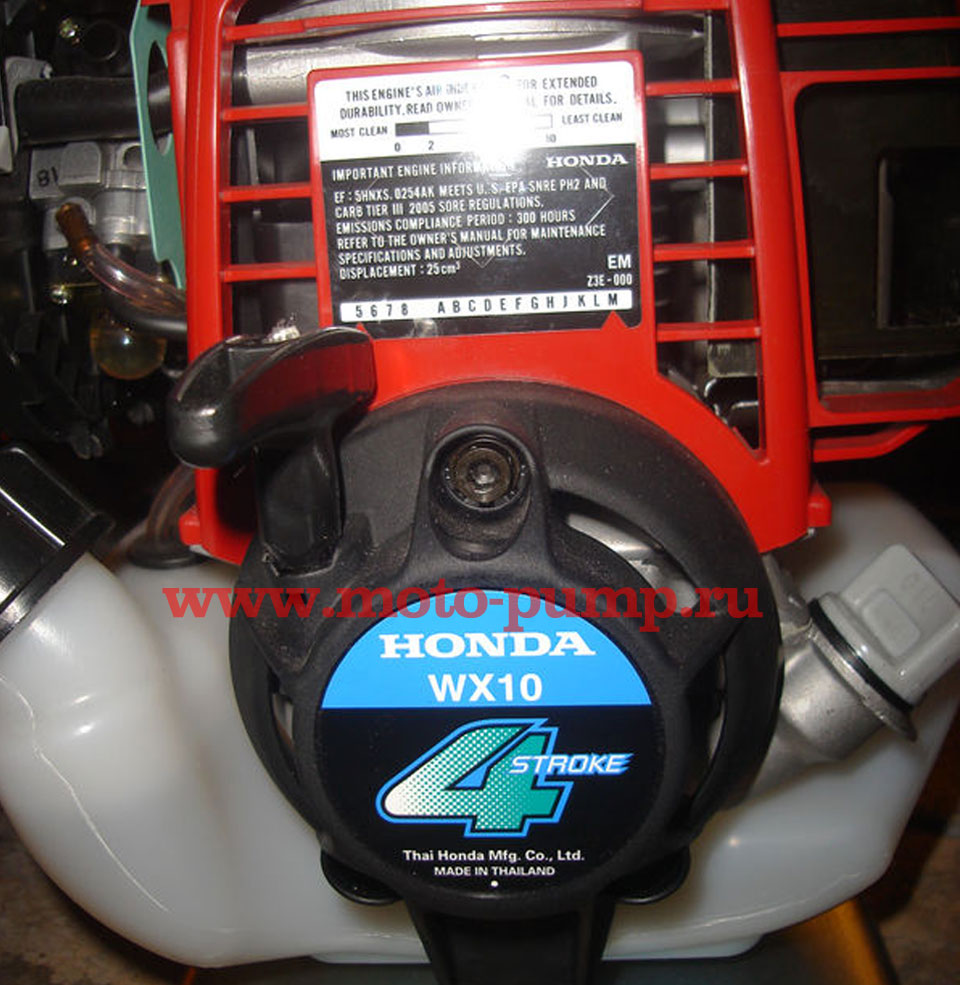 двигатель GX25 для Honda WX10