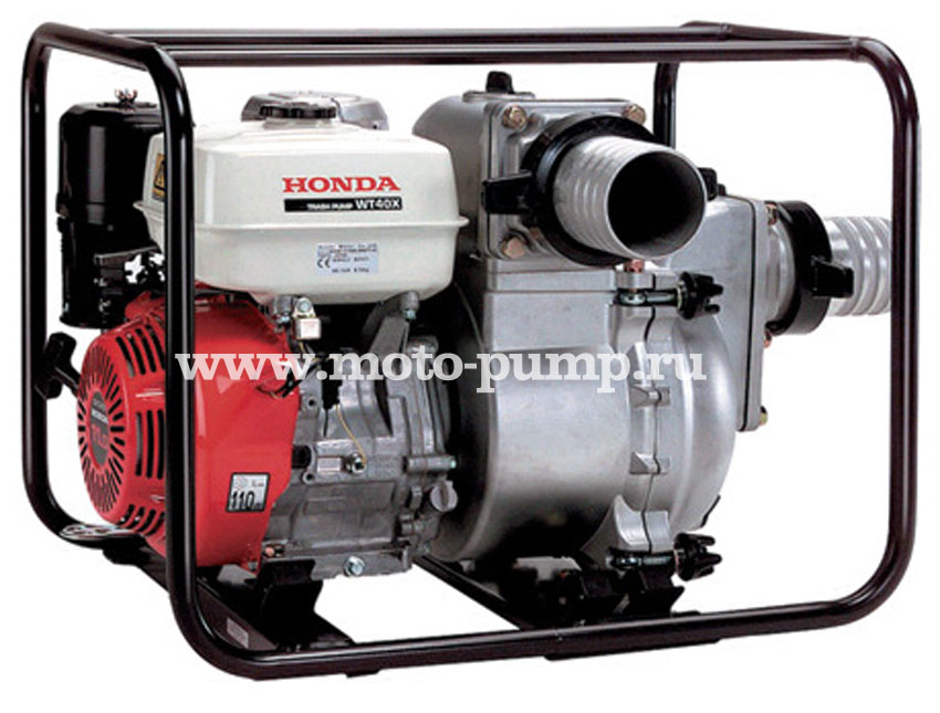 Honda WT-40-XK2, для сильнозагрязнённой воды